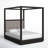 Eloise Upholstered Canopy Bed-876453698-840635619