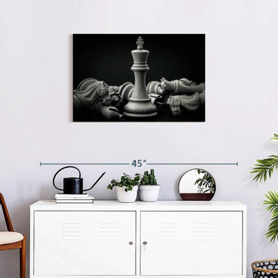 «Chess King», reproduction sur toile