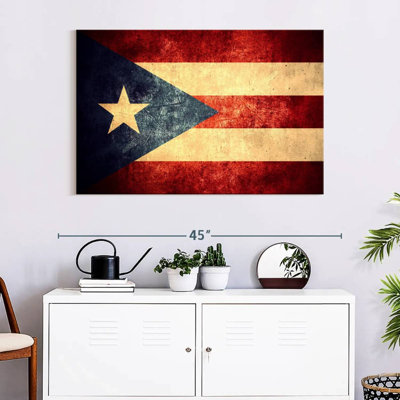 Borges Old Puerto Rican Flag