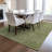  Machine Washable Indoor/Outdoor Chantille ACN990 Green Area Rug-663097508