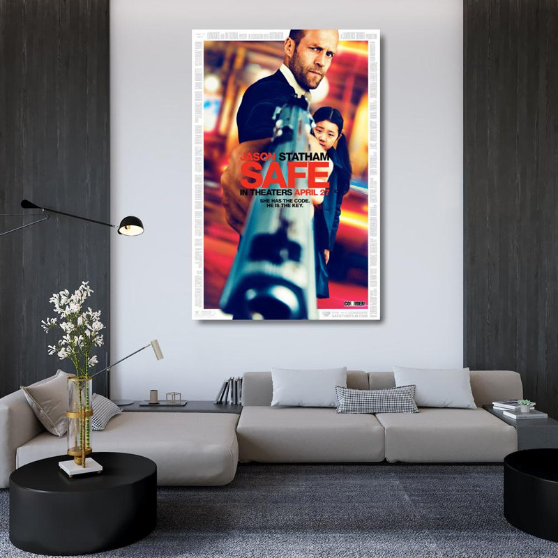 Safe, 48" H x 31" W