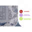 Tapis bleu / argent / oriental Collection-966402573