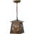 1 - Light Antique Copper Lantern Pendant