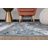 Willington Abstract Gray/Blue Rug-1550605195