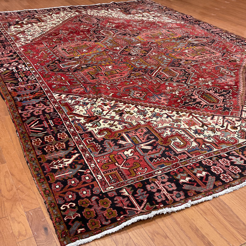 HERAT ORIENTAL Handmade Heriz Wool Rug