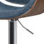 Tabouret de bar moderne pivotant rembourré Marana-1168484434
