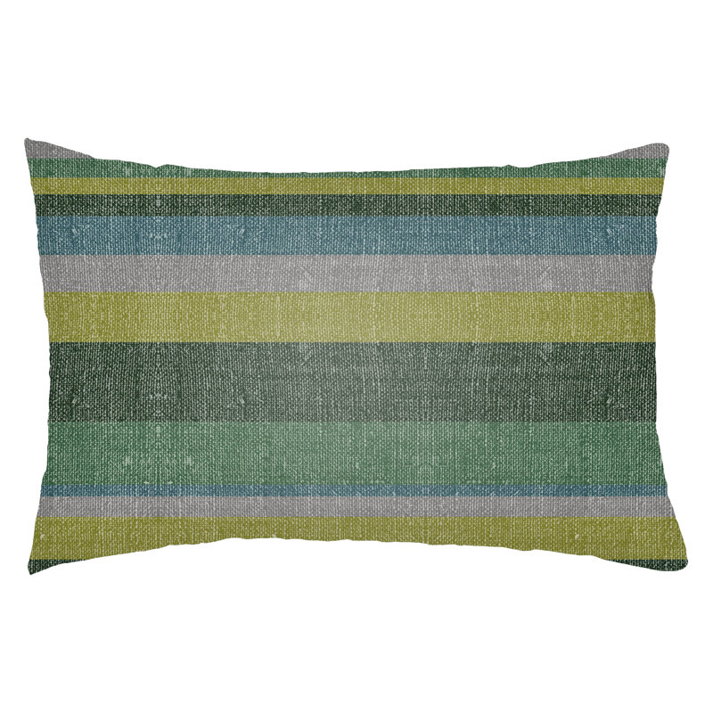 Lolita Lilac Indoor/Outdoor Lumbar Pillow, Poppy Red/Burgundy