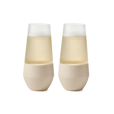Rabbit Freezable 12 oz. Champagne Flutes