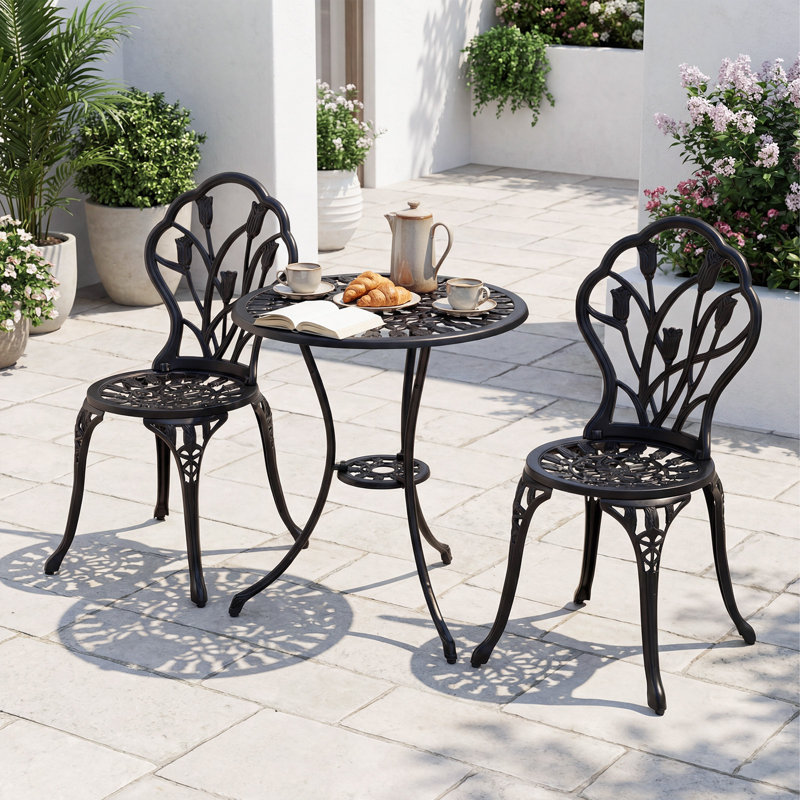 2 - Person Patio Dining Set with Round Table