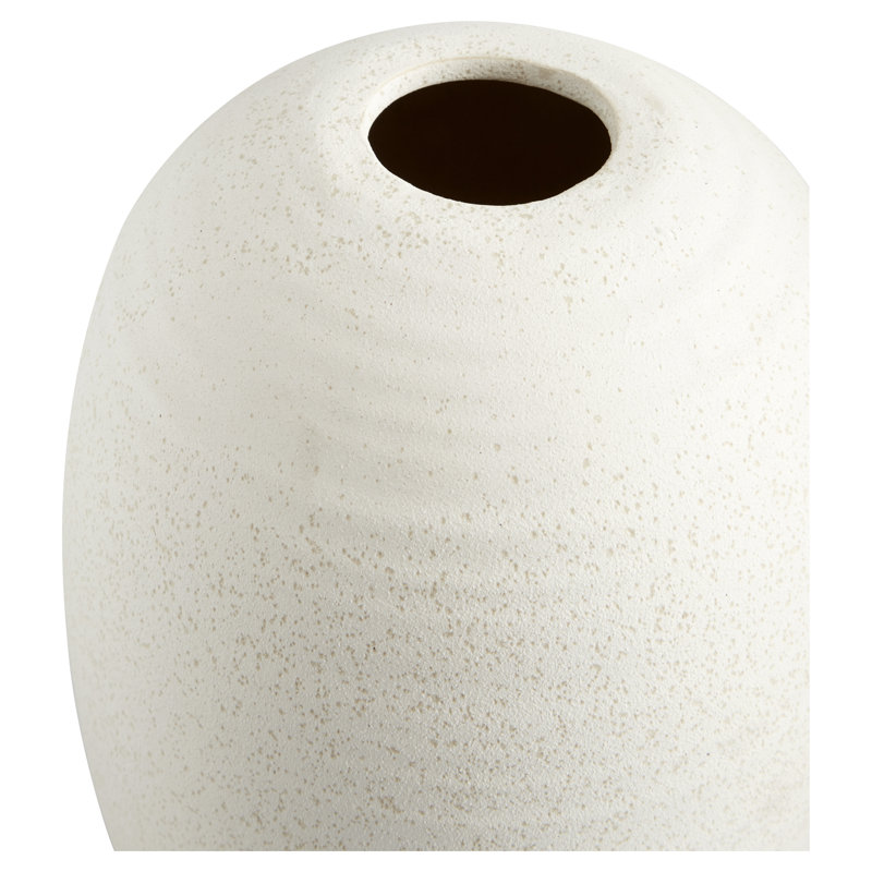 Vase décoratif vivace, H 16,5 po x l 8,75 po x P 8,75 po