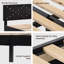 Lit plateforme tapissier