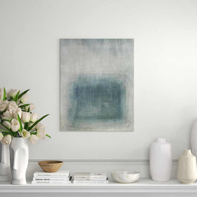 Subtle Appearance III Painting by Sofia Fox, Image Brush Gel, 30" H x 24" W x 1.5" D