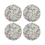 Mod Confetti Granada Pebble 16" Vinyl Placemat