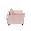 Canapé moderne en velours, canapé-lit coulissant, petit canapé décontracté avec dossier, avec coussin, poches, meubles de salon, canapé-lit convertible 3 en 1.
