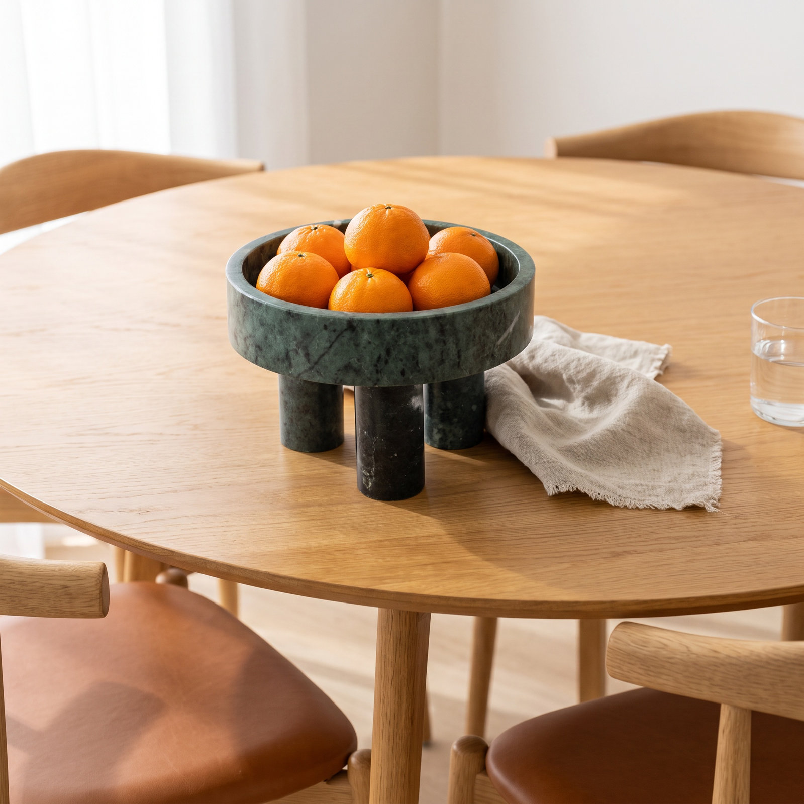 Handmade Genuine Marble Decorative Bowl
