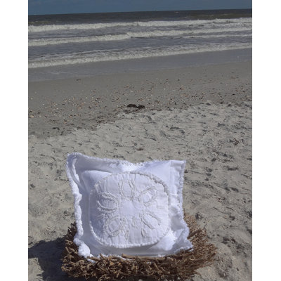 Cotton Reversible Throw Pillow