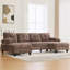 Canapé modulaire en chenille de 103,5 po en U-1434193265