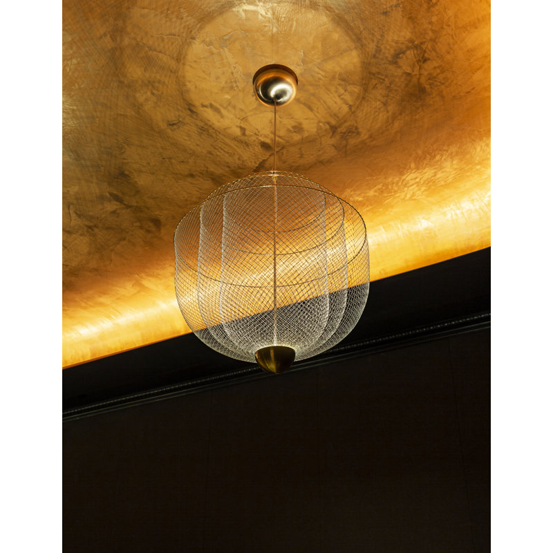 Meshmatics 1 - Light LED Chandelier, Small
