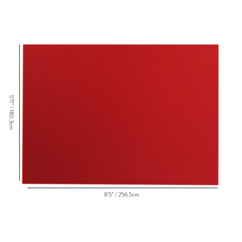 Red Solid - Rectangle Small
