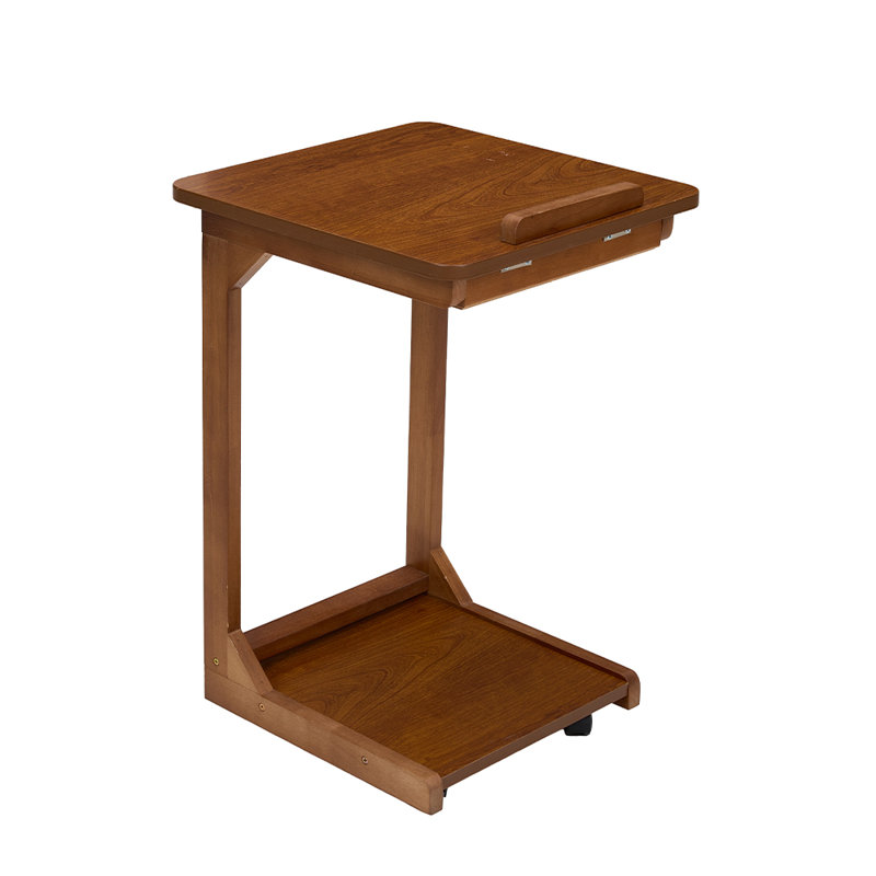 Tray Top Wheel End Table