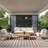  Positano 12' x Square Grey Ivory Modern Rug-53895357-53895330