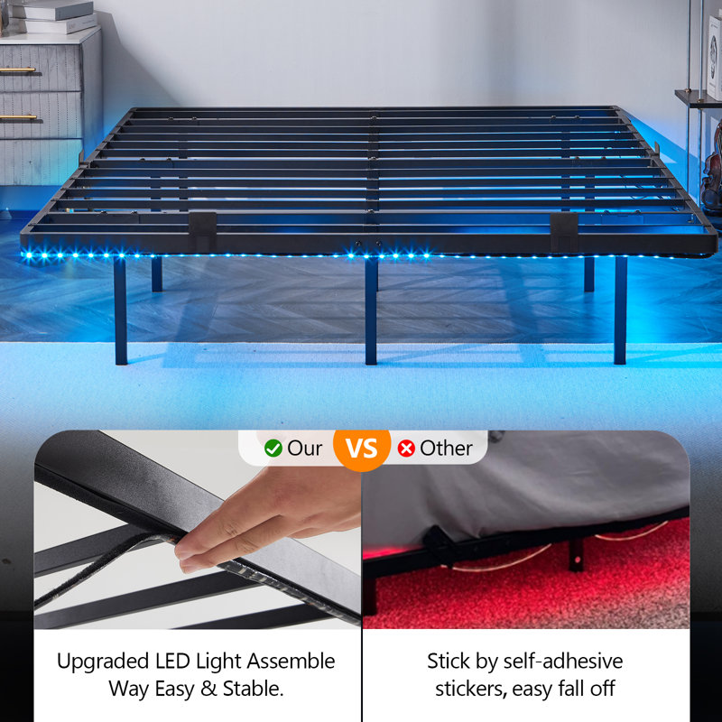 Metal Bed, Kingsize (5')