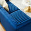 Causeuse modulaire en velours Sanguine Channel-627604413