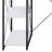 Amiel All-Purpose White Finish Writing Desk With Storage And Sleek Design For Home Or Office Use-1888119785