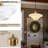 Mid Century Pendant Lamp Gold Nordic
