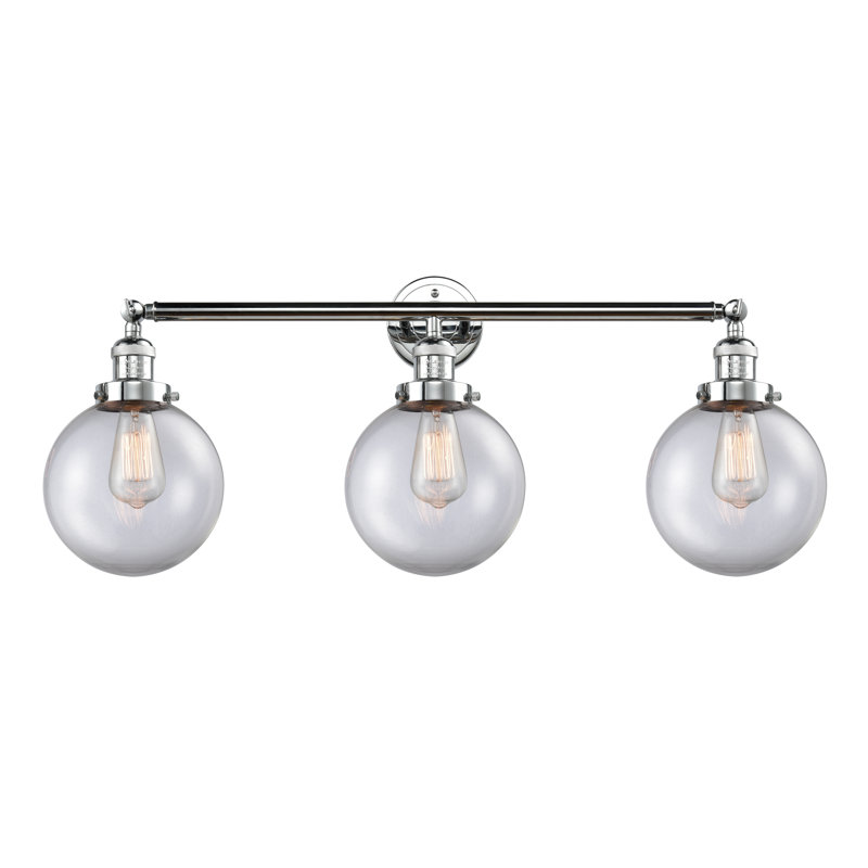 Lorri 3 - Light Vanity Light, LED, Clear, Polished Chrome