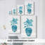 Toile tendue avec châssis V-Premium Watercolor House Plant - prête à être accrochée-362463901