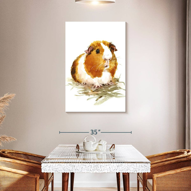 Brampt Guinea Pig, 45" H x 30" W