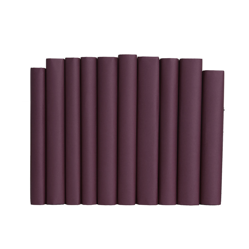 Livres décoratifs - Ensemble de livres sur papier Boysenberry - 1 pied de livres mauves