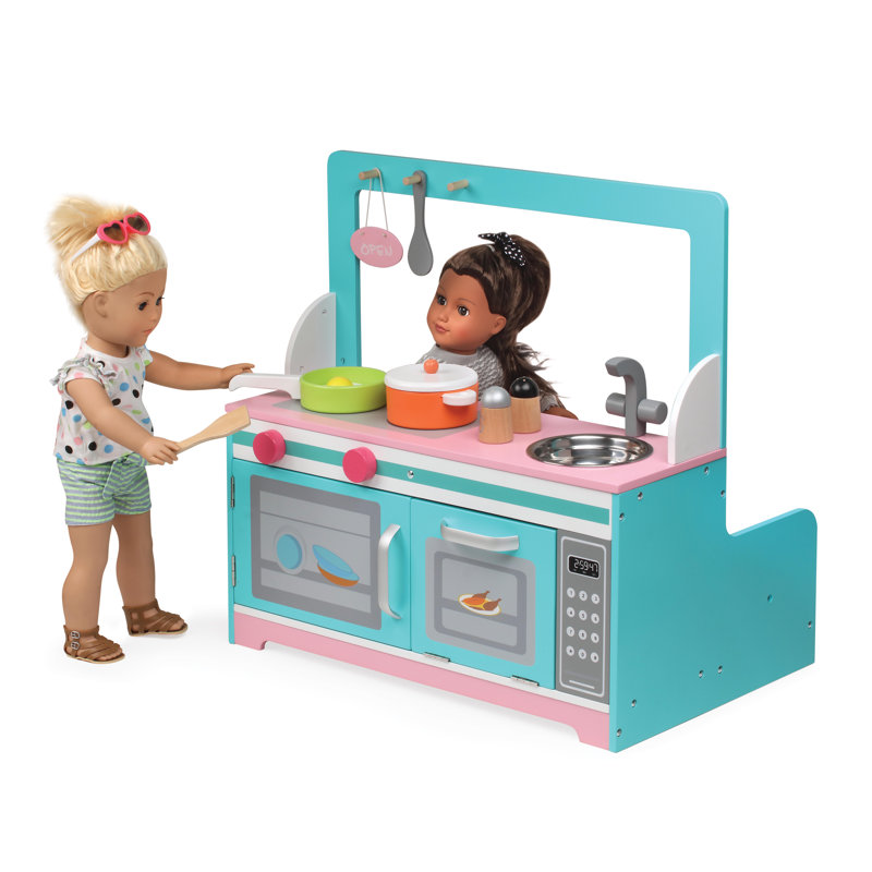 Diner and Kitchen Doll Playset with Accessories
