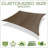 Colourtree Sun Shade Sail Rectangle Canopy Fabric Cloth Screen, Water Permeable & UV Block UPF50-54246439-88854665