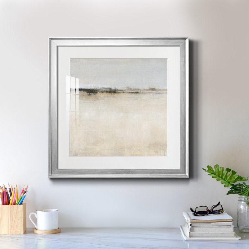 «Subtle Scape II», reproduction encadrée de qualité supérieure - prête à être accrochée, H 22,5 po x l 22,5 po x P 1,5 po
