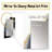 Black, White And Gold Liquid Art IV - Liquid Ink Unique Wall Mirror Decor, Modern Large Mirror, Printed Metal Art-874327620