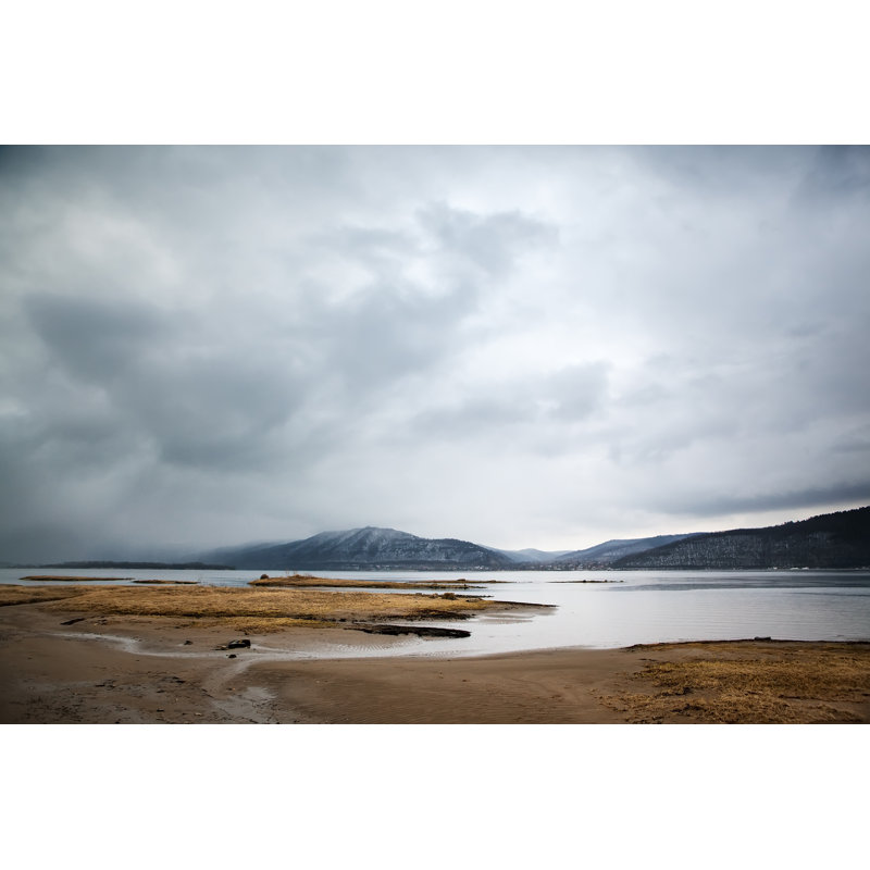 River And Mountains - Wrapped Canvas Print, 81cm H x 122cm W x 3.8cm D