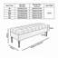 Cubed Tufted Rectangle Ottoman Storage Bench, Upholstered Plush Velvet Shoe Bench with Black Turned Wooden Legs-1466016851-1466016875