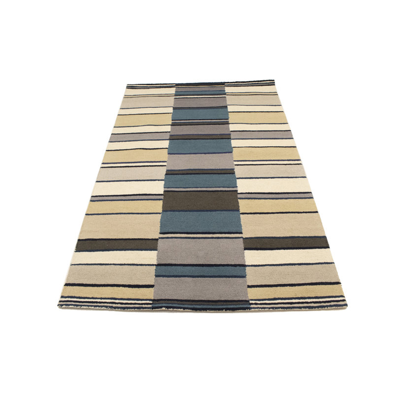 Performance Wool Striped Indoor Rug