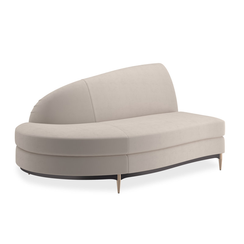 Threes Company Loveseat, Gray