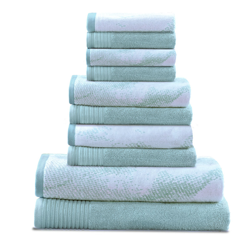 Ensemble de serviettes 100% coton Merav 500 GSM, Sarcelle