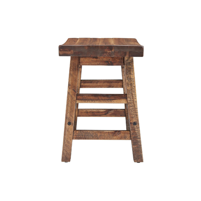Solid Wood Accent Stool