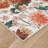 Laura Ashley Dahlias Machine Washable Imagine Printed Chenille Rugs 1-Piece-97863777