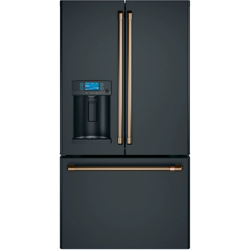 Refrigerator Handle Kit, Brushed Brass