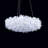 Fluffy 1 - Light Brushed Nickel LED Unique/Statement Pendant-39526664