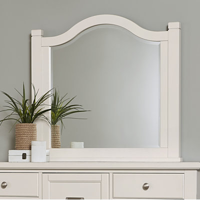 Erving Wood Flat Dresser Mirror