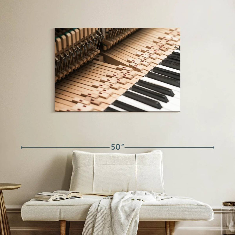 Piano Abarca Old School, H 26 po x l 39 po
