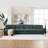 Deep Seat Sectionals, Wood 4 Seater Modern L Shaped Sofa For Home
