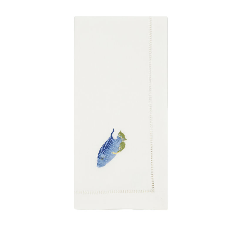 Serviette carrée 100% coton The Broderie